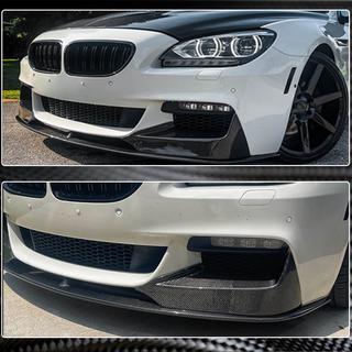 Lip bara fata V1 (pentru M-Sport, Carbon) BMW 6 Series F12/F13/F06 2011-2018 foto 3