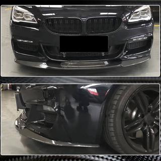 Lip fata V2 pentru M-Sport, Carbon BMW 6 Series F12/F13/F06 2011-2018 foto 4