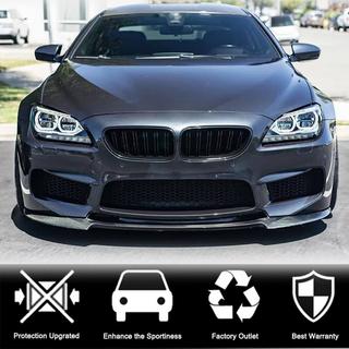 Lip bara fata V1 pentru M6, Carbon BMW 6 Series F12/F13/F06 2011-2018 foto 3