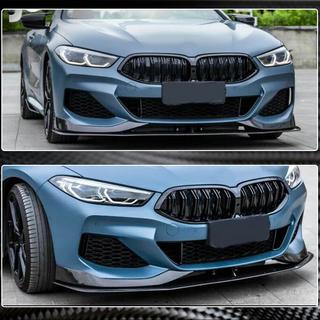 Lip bara fata V1 (pentru M-Sport, Carbon) BMW 8 Series G14/G15/G16 2018- foto 4