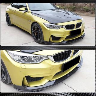 Lip bara fata V2 pentru F80 Carbon BMW 3 Series F30/F31 2012-2019 foto 4