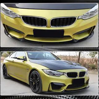 Lip bara fata V1 pentru F80 Carbon foto 4