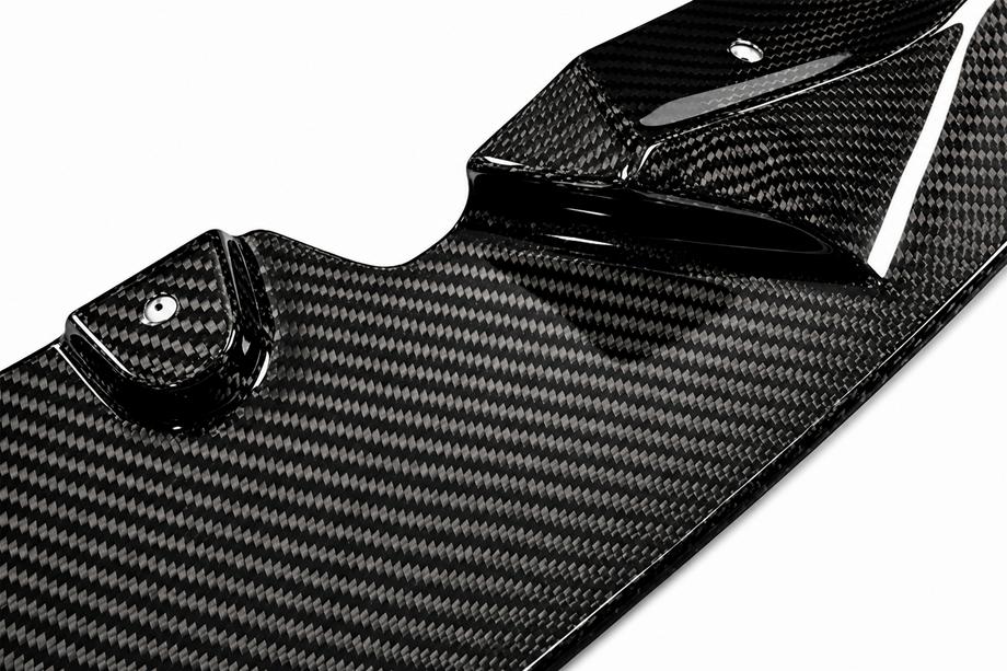 BMW 3 Series F30/F31 2012-2019 Lip bara fata V1 pentru F80 Carbon Foto 4