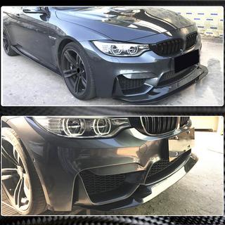 Lip bara fata V1 pentru F82/F83, carbon BMW 4 Series F32/F33/F36 2012-2020 foto 3