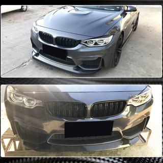 Lip bara fata V1 pentru F82/F83, carbon BMW 4 Series F32/F33/F36 2012-2020 foto 4