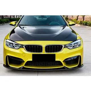 Lip bara fata V4 pentru F82/F83, carbon foto 1