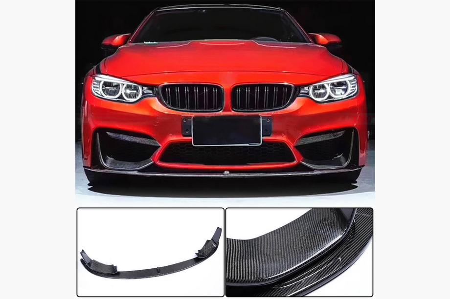 BMW 3 Series F30/F31 2012-2019 Lip Bara Fata V13 (pentru F80, Carbon) Foto 1