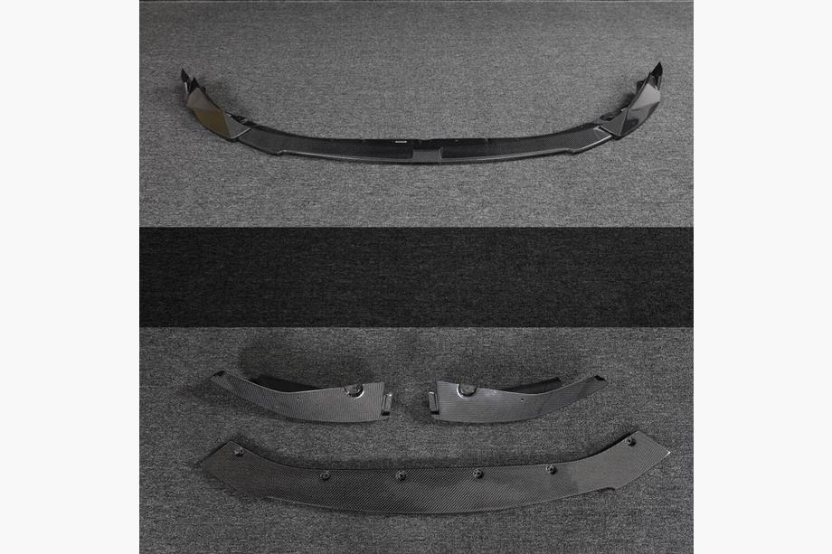 BMW 3 Series G20/G21 2018- Lip bara fata V1 pentru G80 Carbon Foto 3