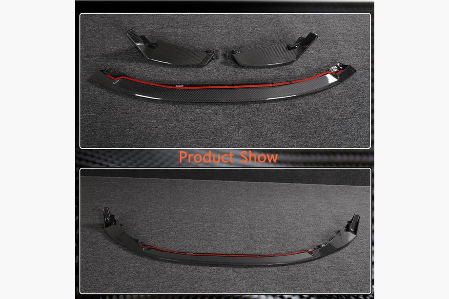 BMW 3 Series G20/G21 2018- Lip bara fata V2 pentru G80, carbon Foto 3