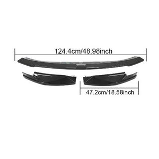 Lip bara fata V8 pentru G82/G83, Carbon BMW 4 Series G22/23/26 2020- foto 4