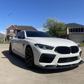 Lip bara fata (pentru F91/F92/F93 M8, Carbon) BMW 8 Series G14/G15/G16 2018- foto 3