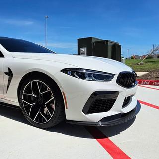Lip bara fata (pentru F91/F92/F93 M8, Carbon) BMW 8 Series G14/G15/G16 2018- foto 4