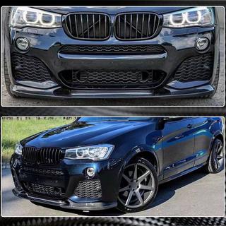 Lip bara fata (pentru M-Sport 2014-2018, Carbon) BMW X3 F25 2011-2018 foto 3