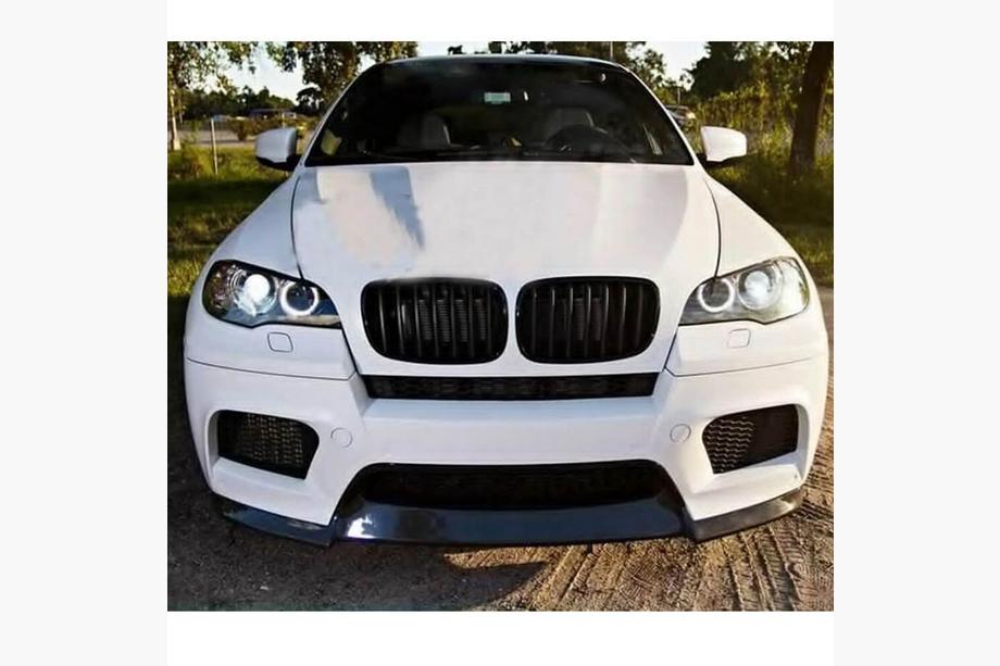 BMW X6 E71 2008–2014 Prelungire bara fata FRP (pentru X6M 2010-2014) Foto 2
