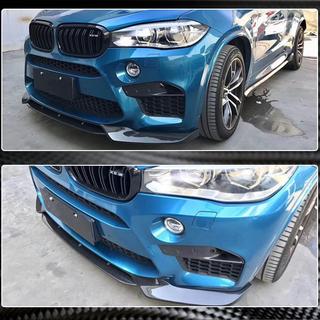 Prelungire bara fata Lip V1 pentru F85, carbon BMW X5 F15 2013-2018 foto 4