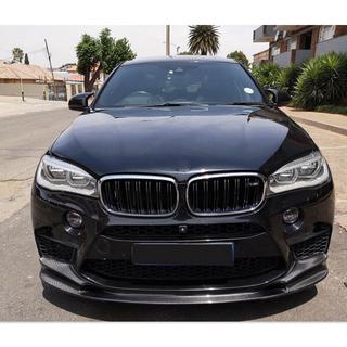 Prelungire bara fata Lip V2 pentru F85, Carbon BMW X5 F15 2013-2018 foto 4