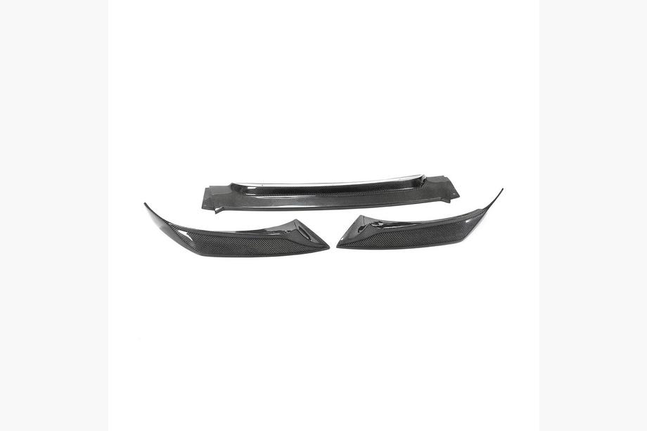 BMW X6 F16 2014-2019 Prelungire bara fata Lip V1 (pentru Base, Carbon) Foto 6
