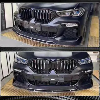Lip bara fata (pentru M-Sport 2018-2022, Carbon) foto 3