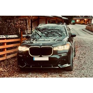 Prelungire bara fata (pentru M-Sport 2019-2022, carbon) BMW X7 G07 2019- foto 4