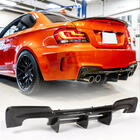 BMW 1 Series E81/E82/E87/E88 2004-2011 Difuzor bara spate FRP (pentru 1M E82) foto 1