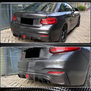 Difuzor Spate V2 pentru F22/F23 M-Sport, Carbon BMW 2 Series F22/F23 2014-2021 foto 4