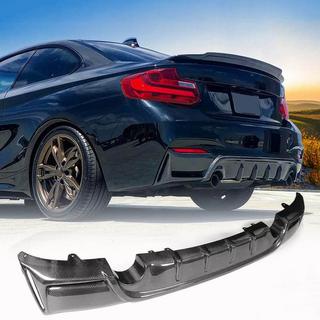 Difuzor Bara Spate V4 (pentru F22/F23 M-Sport, Carbon) BMW 2 Series F22/F23 2014-2021 foto 1