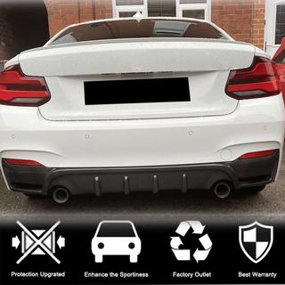 Difuzor Bara Spate V4 (pentru F22/F23 M-Sport, Carbon) BMW 2 Series F22/F23 2014-2021 foto 3