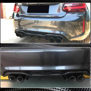 Difuzor Spate V4 pentru F87 M2/M2C, Carbon BMW 2 Series F22/F23 2014-2021 foto 4