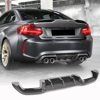 Difuzor spate V5 pentru F87 M2/M2C, Carbon BMW 2 Series F22/F23 2014-2021 foto 1