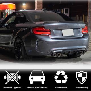 Difuzor spate V5 pentru F87 M2/M2C, Carbon BMW 2 Series F22/F23 2014-2021 foto 4