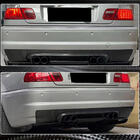 BMW 3 Series E46 1998-2006 Difuzor Bara Spate V1 (pentru M3, Carbon) foto 3