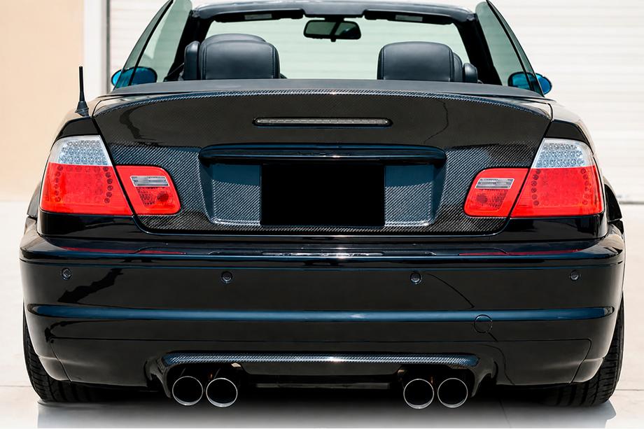 BMW 3 Series E46 1998-2006 Difuzor Spate V2 (pentru M3, Carbon) Foto 1