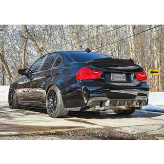 Difuzor Spate V1 pentru E90 M-Sport, Carbon foto 2