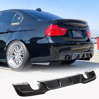 Difuzor bara spate pentru E90 M-Sport, Carbon foto 2