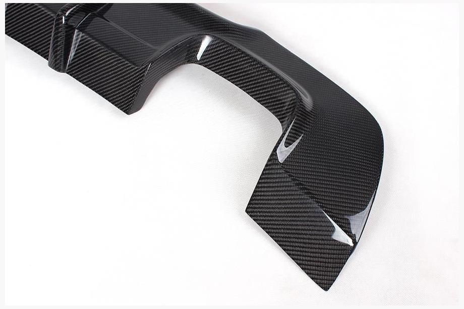 BMW 3 Series E92/E93 2006–2013 Difuzor Bara Spate V1 (pentru M-Sport, Carbon) Foto 7