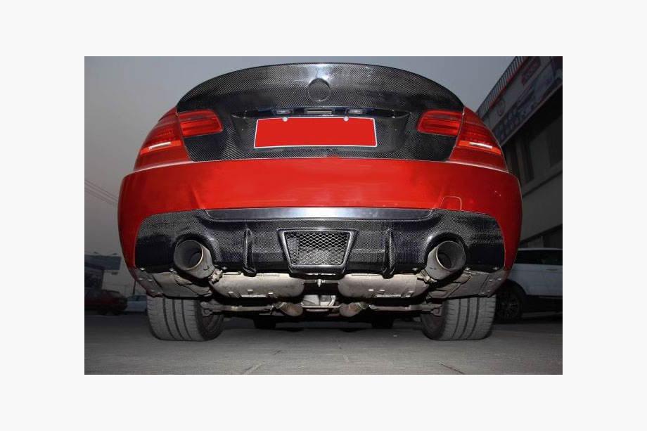 BMW 3 Series E92/E93 2006–2013 Difuzor bara spate (pentru M-Sport, Carbon) Foto 3