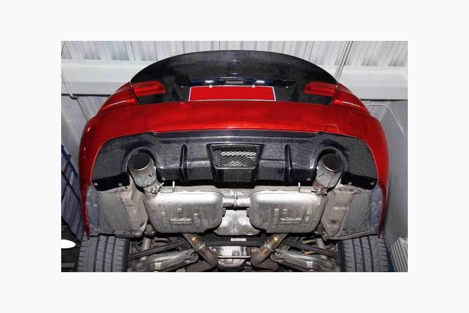 BMW 3 Series E92/E93 2006–2013 Difuzor bara spate (pentru M-Sport, Carbon) Foto 4