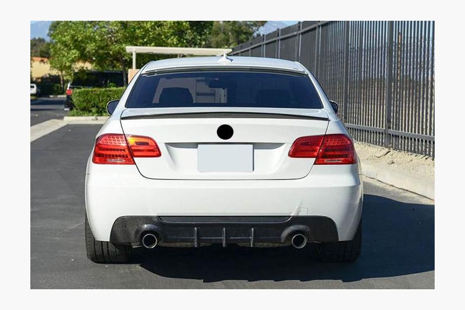 BMW 3 Series E92/E93 2006–2013 Difuzor Bara Spate V2 (pentru M-Sport, Carbon) Foto 2