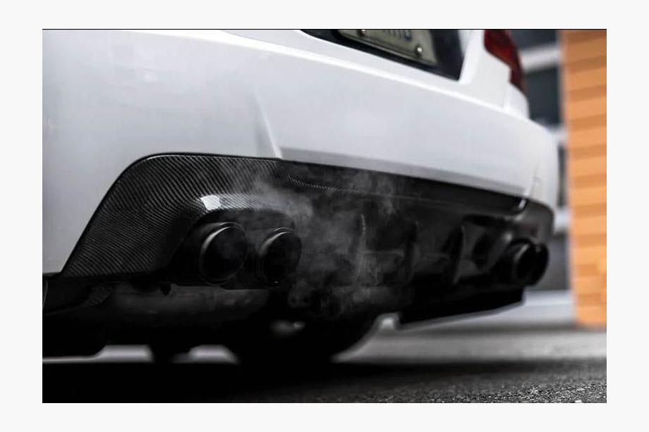 BMW 3 Series E92/E93 2006–2013 Difuzor Bara Spate V2 (pentru M-Sport, Carbon) Foto 3