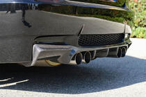 BMW 3 Series E92/E93 2006–2013 Difuzor bara spate V-Style (pentru M3, Carbon) foto 2