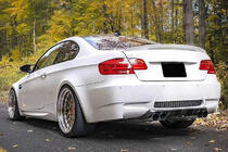 BMW 3 Series E92/E93 2006–2013 Difuzor spate H2-Style (pentru M3, Carbon) foto 3