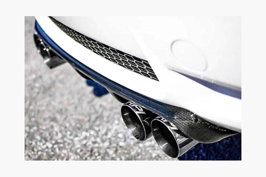 BMW 3 Series E92/E93 2006–2013 Difuzor spate H2-Style (pentru M3, Carbon) Foto 4