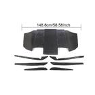 BMW 3 Series E92/E93 2006–2013 Difuzor spate V6 (pentru M3, Carbon) foto 4