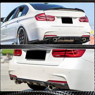 Difuzor Spate V1 pentru F30 M-Sport, Carbon BMW 3 Series F30/F31 2012-2019 foto 4
