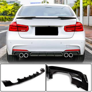 Difuzor Bara Spate V4 (pentru F30 M-Sport, Carbon) BMW 3 Series F30/F31 2012-2019 foto 2