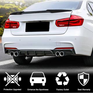 Difuzor Bara Spate V4 (pentru F30 M-Sport, Carbon) BMW 3 Series F30/F31 2012-2019 foto 3