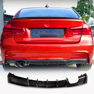 Difuzor Spate V5 pentru F30 M-Sport, Carbon BMW 3 Series F30/F31 2012-2019 foto 1