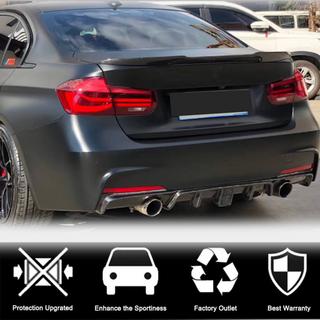 Difuzor Spate V2 pentru F30 M-Sport, Carbon BMW 3 Series F30/F31 2012-2019 foto 2