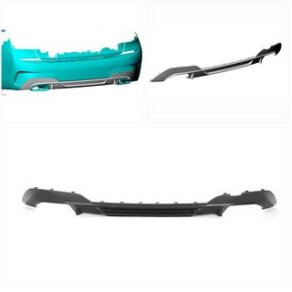 Difuzor bara spate V1 pentru M-Sport 2018-2022, Carbon BMW 3 Series G20/G21 2018- foto 2