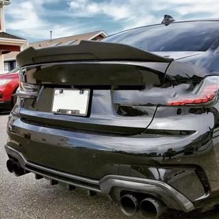 Difuzor bara spate V2 (pentru M-Sport 2018-2022, Carbon) BMW 3 Series G20/G21 2018- foto 3